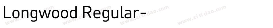 Longwood Regular字体转换